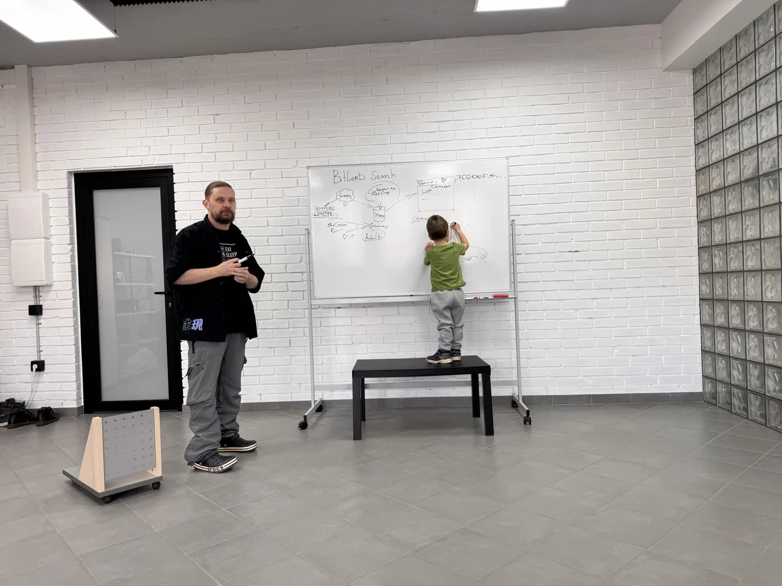 Рабочая презентация в офисе Moses-Team